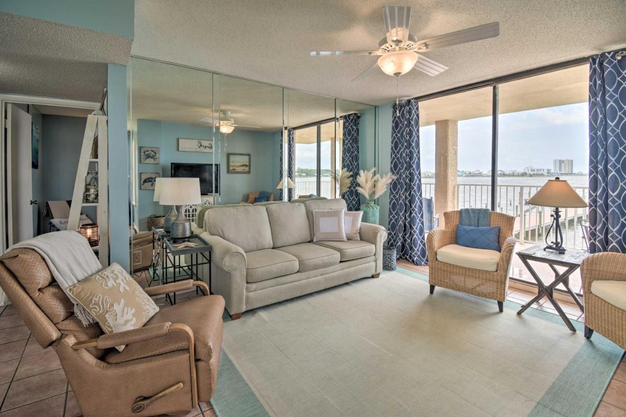 Waterfront Gulf Shores Condo With Patio, Pier And Pool Dış mekan fotoğraf