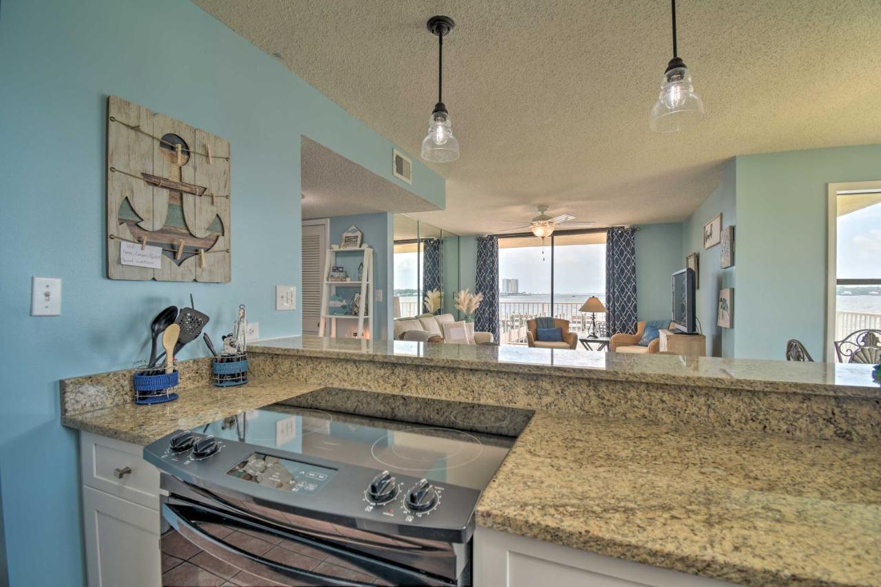 Waterfront Gulf Shores Condo With Patio, Pier And Pool Dış mekan fotoğraf
