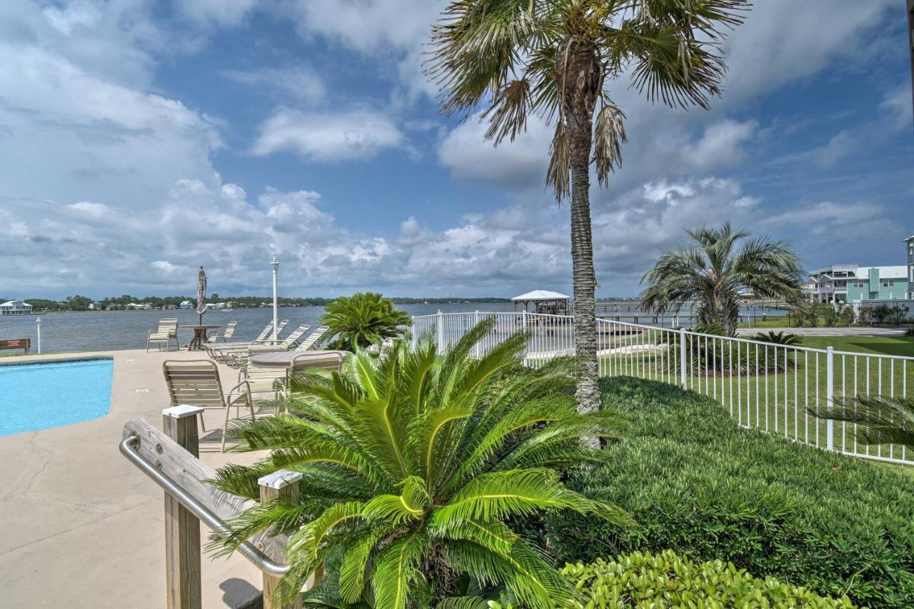 Waterfront Gulf Shores Condo With Patio, Pier And Pool Dış mekan fotoğraf