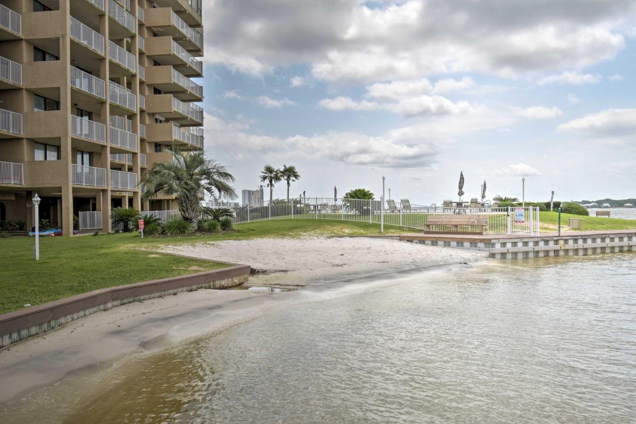 Waterfront Gulf Shores Condo With Patio, Pier And Pool Dış mekan fotoğraf