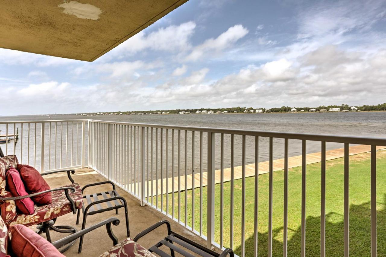 Waterfront Gulf Shores Condo With Patio, Pier And Pool Dış mekan fotoğraf
